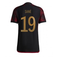 Tyskland Leroy Sane #19 Fotballklær Bortedrakt VM 2022 Kortermet